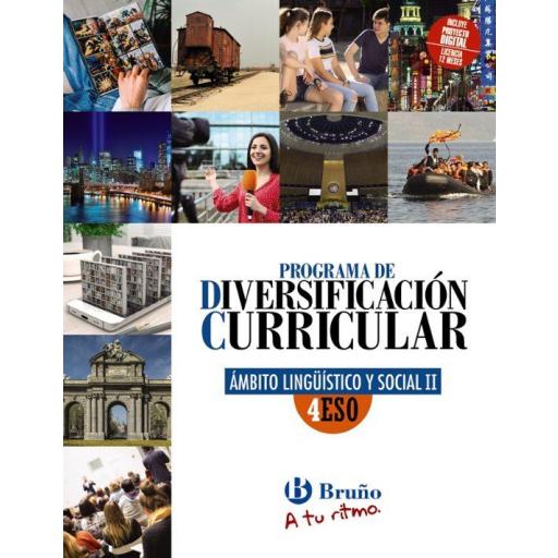 LIBRO DE TEXTO - ÁMBITO LINGÜISTICO Y SOCIAL II 4 ESO DIVERSIFICACIÓN