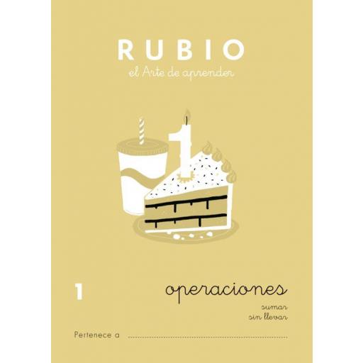 LIBRO DE TEXTO - CUADERNO DE CÁLCULO RUBIO 1 PROBLEMAS