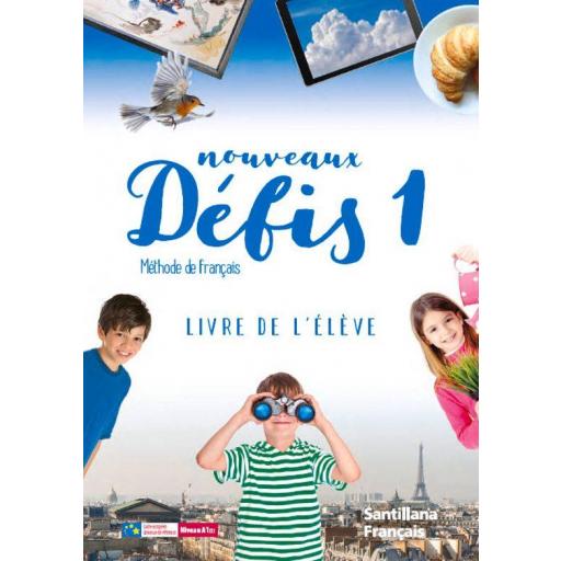 LIBRO DE TEXTO - NOUVEAUX DEFIS 1 ELEVE Y COD ACCESO