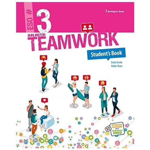 LIBRO DE TEXTO - TEAMWORK STUDENT BOOK 3 ESO