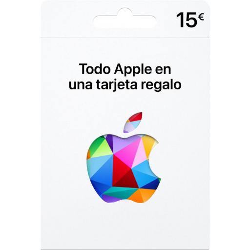 TARJETA REGALO APPLE PARA ESPAÑA. CÓDIGO DIGITAL [1]