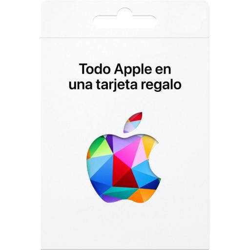 TARJETA REGALO APPLE PARA ESPAÑA. CÓDIGO DIGITAL