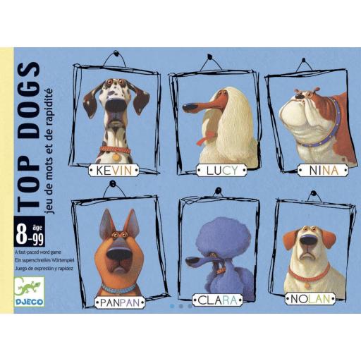 JUEGO DE CARTAS TOP DOGS DJECO