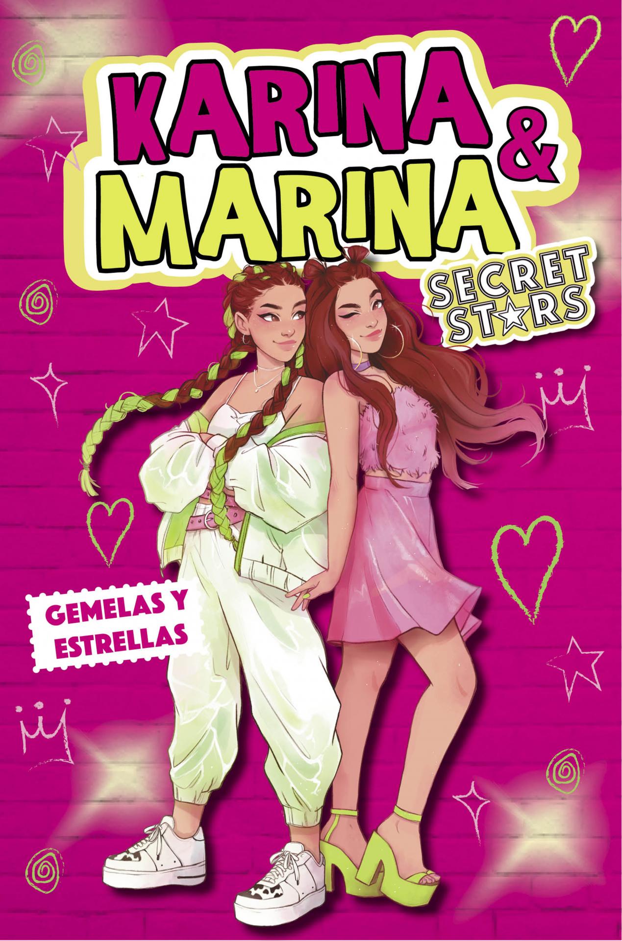 LIBRO - GEMELAS Y ESTRELLAS (KARINA & MARINA SECRET STARS)
