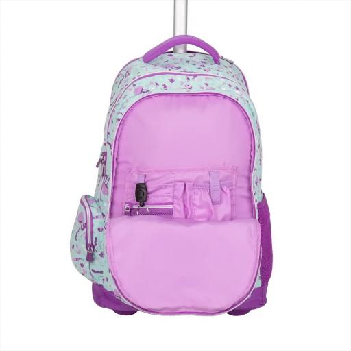 MOCHILA GRANDE ESCOLAR CON RUEDAS 25L MILAN SERIE ESPECIAL SEA 6 CREMALLERAS [1]