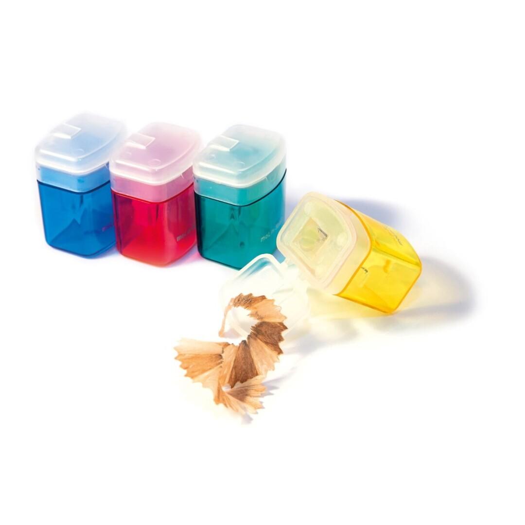 SACAPUNTAS MOLIN DEPÓSITO SIMPLE COLORES SURTIDOS