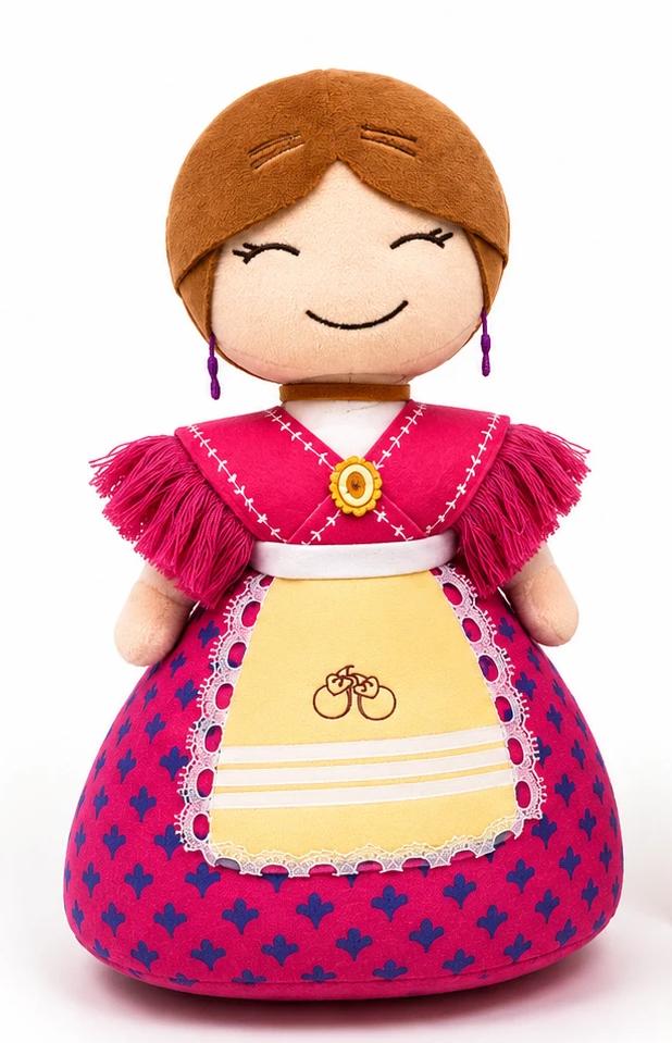 PELUCHE MAÑOLITA, LA MAÑA MÁS JOTERA 30CM