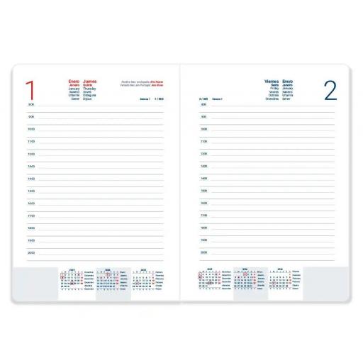 AGENDA AÑO SYROS VERDE 2026 DÍA PAGINA A5 ESPIRAL [1]