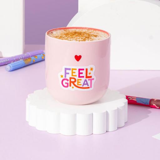 TAZA CON MOTIVOS LAZO Y CORAZÓN PENFECTION [6]