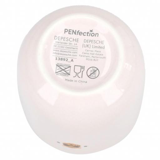 TAZA CON MOTIVOS LEÓN Y OJO PENFECTION [4]