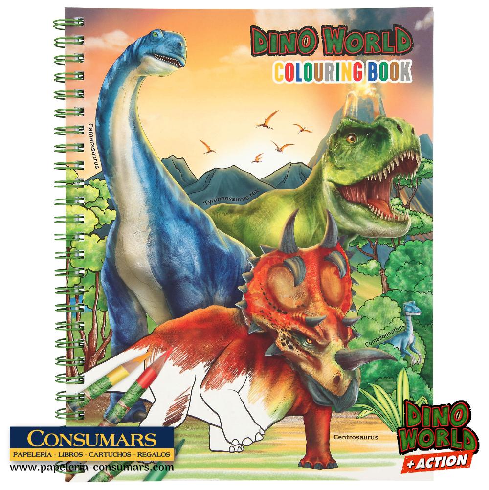 Libreta Dinosaurio con Pegatinas - papelería infantil - regalo