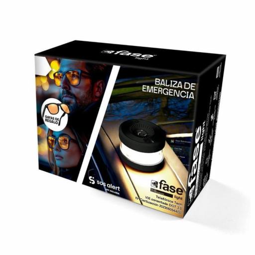 BALIZA DE COCHE V16 GEOLOCALIZADA FASE HOMOLOGADA DGT-GAFAS DE REGALO [7]