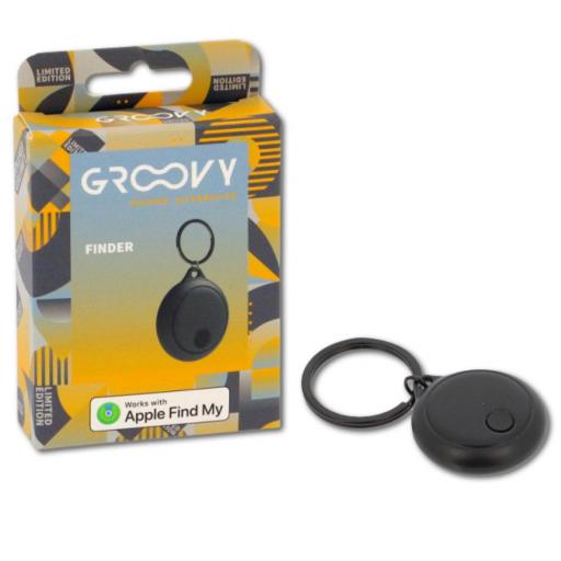 LOCALIZADOR FINDER GROOVY INALÁMBRICO COLOR NEGRO-COMPATIBLE APPLE FIND MY [1]