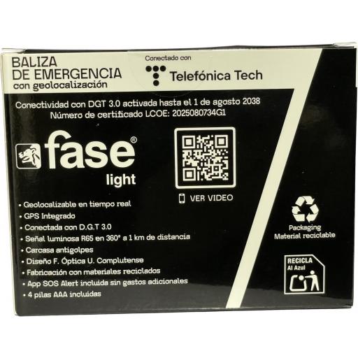 BALIZA DE COCHE V16 GEOLOCALIZADA FASE HOMOLOGADA DGT-GAFAS DE REGALO [5]