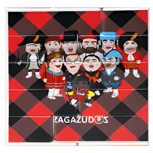 PUZZLE VERTICAL BLOQUE MINI 10 PIEZAS - CABEZUDOS DE ZARAGOZA [2]