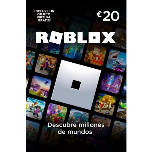 TARJETA REGALO ROBLOX PARA ESPAÑA. CÓDIGO DIGITAL