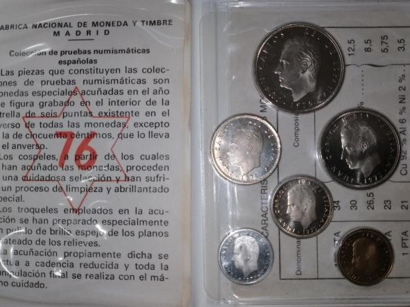 3 CARTERAS DE LAS PRUEBAS NUMISMATICAS AÑOS 76* 77* 79* [1]