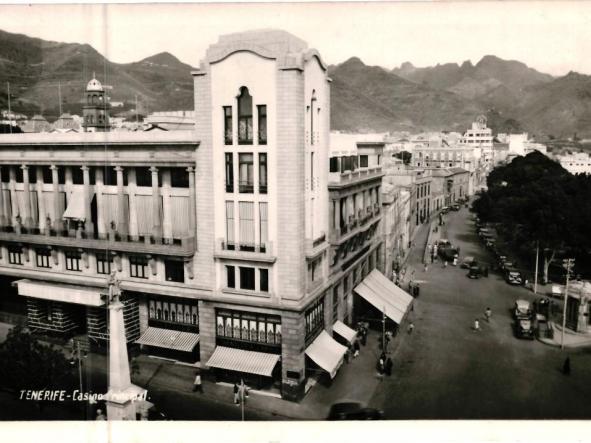 ANTIGUA POSTAL DE TENERIFE - CASINO PRINCIPAL - FOTO BAENA... R- 1753