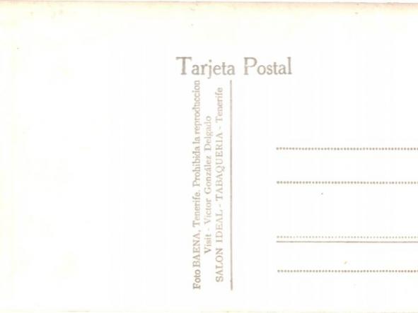 ANTIGUA POSTAL DE TENERIFE - CASINO PRINCIPAL - FOTO BAENA... R- 1753 [1]