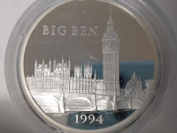  Moneda  Francia 100 Francs - 15 Ecus - 1994 - Plata 