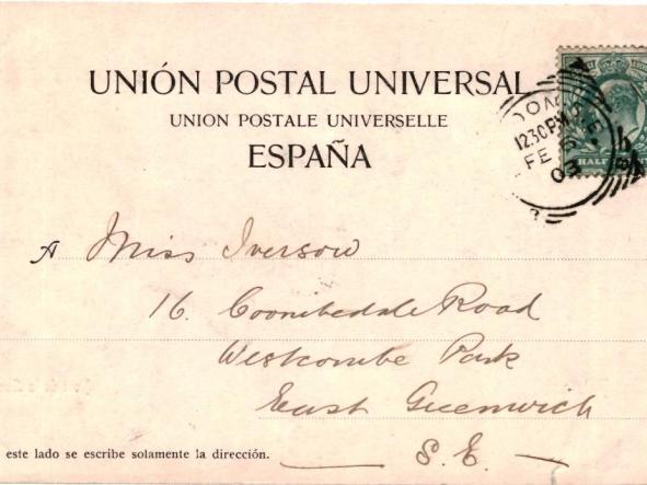 POSTAL CANARIAS LAS PALMAS PORT PUERTO DE LA LUZ . BAZAR ALEMAN CA AÑO 1900 [1]