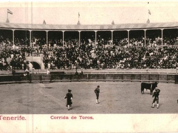 POSTAL DE TENERIFE CORRIDA DE TOROS P-CAN-181