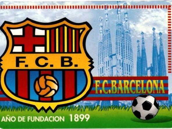 3 CALENDARIOS DE FUTBOL F.C. BARCELONA 