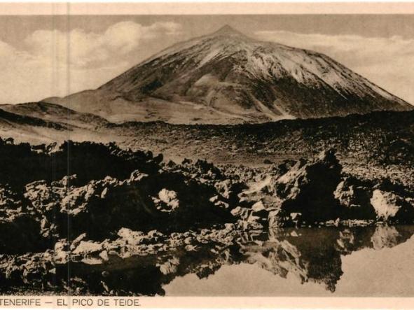 POSTAL DE TENERIFE. AÑOS 10 30. EL PICO DE TEIDE. 3079 [0]