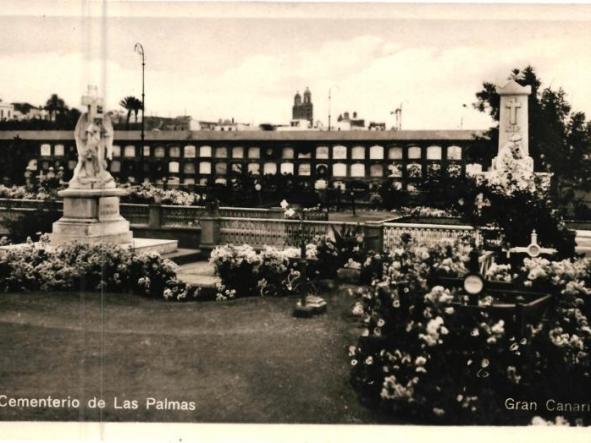 LAS PALMAS. CEMENTERIO. HACIA 1930.