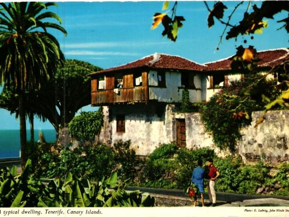 A TYPICAL DWELLING, TENERIFE,  JOHN HINDE