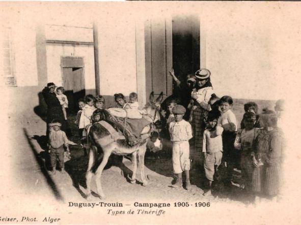 DUGUAY-TROUIN - CAMPAGNE 1905-1906 - TYPES DE TENERIFFE