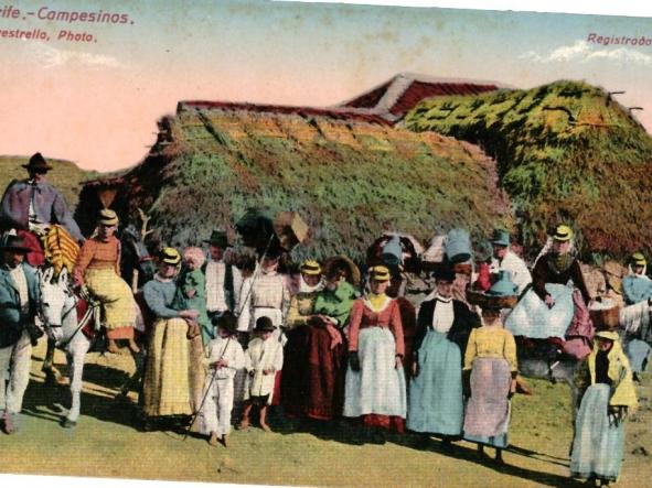 TARJETA POSTAL. TENERIFE - CAMPESINOS. 29. I.PERESTRELLO