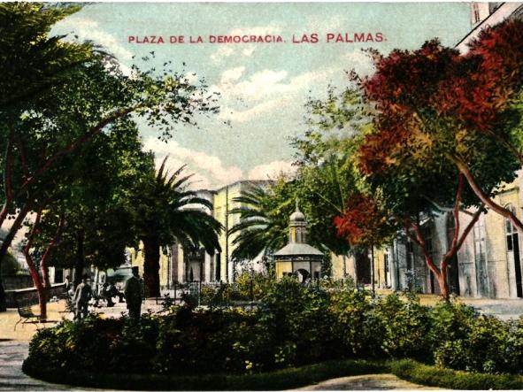 Las Palmas. Plaza de la Democracia