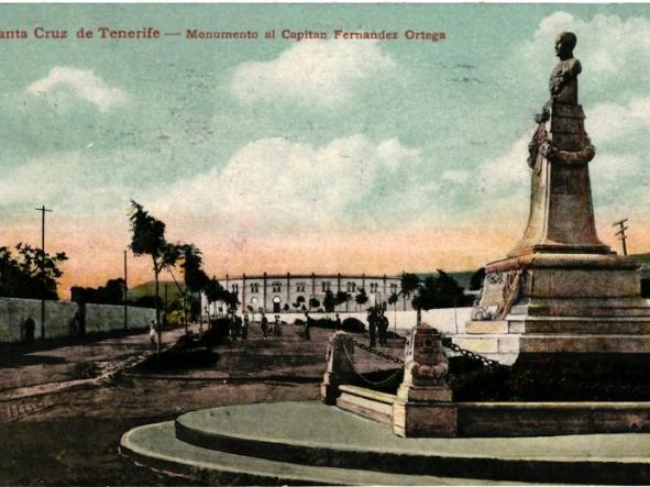 SANTA CRUZ DE TENERIFE.- MONUMENTO AL CAPITÁN FERNÁNDEZ ORTEGA [0]