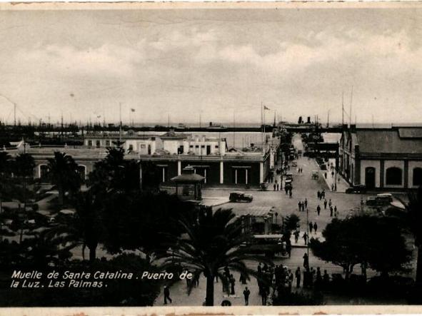 LAS PALMAS - MUELLE DE SANTA CATALINA. PUERTO DE LA LUZ