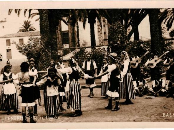 Tenerife. Bailes típicos. Ed. Baena