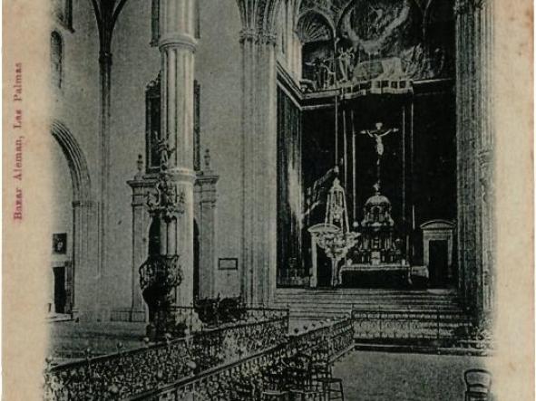 LAS PALMAS DE GRAN CANARIA INTERIOR OF THE CATHEDRAL