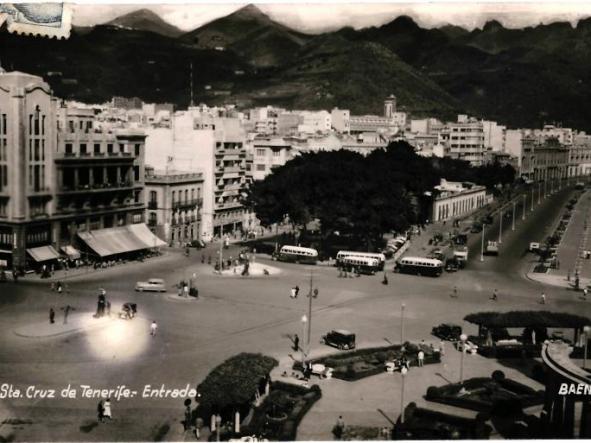 SANTA CRUZ DE TENERIFE, ENTRADA. ED. FOTO BAENA