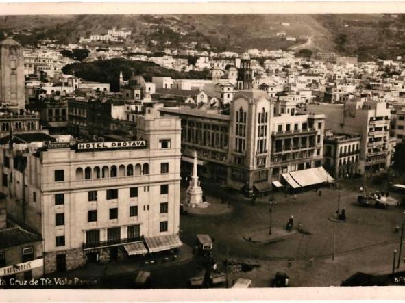 SANTA CRUZ DE TENERIFE, VISTA PARCIAL. ED. FOTO BAENA. FOTOGRAFICA