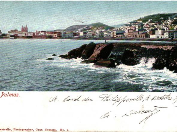 POSTAL DE LAS PALMAS