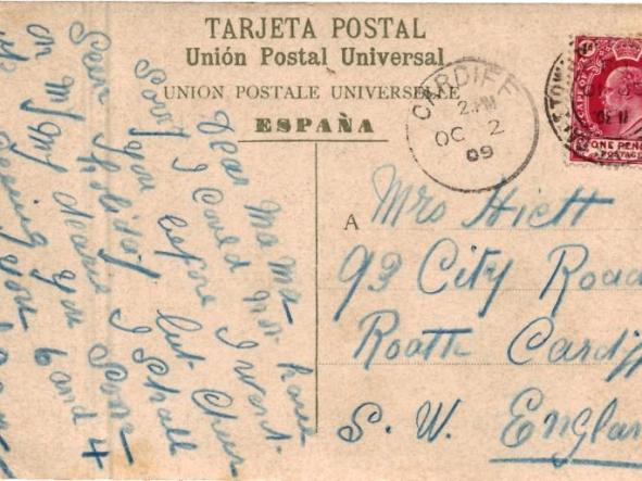 TENERIFE - PEASANTS POSTAL ANTERIOR A 1905 [1]