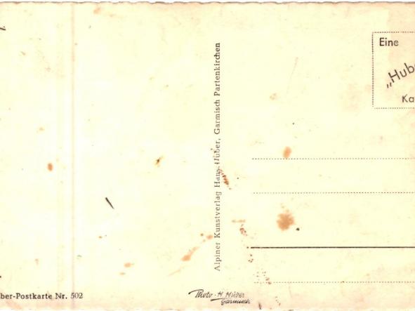 HERZOGSTAND (FAHRENBERGKOPF) GEGEN WALCHENSEE, KARWENDELGEBIRGE U. TIROLER ALPEN - H. HUBER 502 [1]