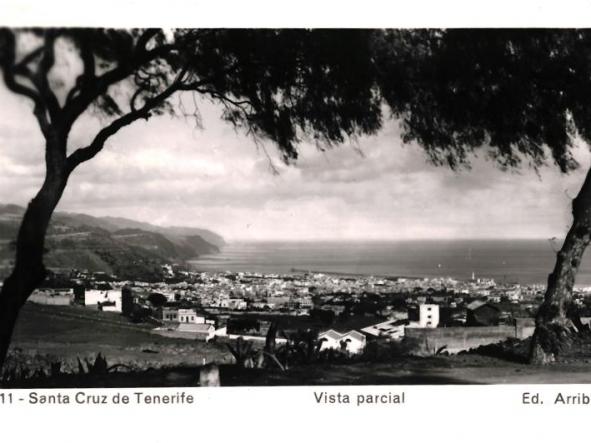 FOTO POSTAL DE SANTA CRUZ DE TENERIFE, N. 11, VISTA PARCIAL, ED. ARRIBAS