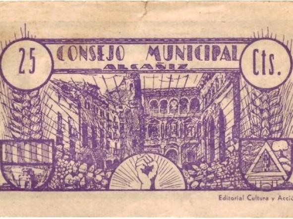 CONSEJO MUNICIPAL ALCAÑIZ - 25 CTS - Nº 8069 -  [1]