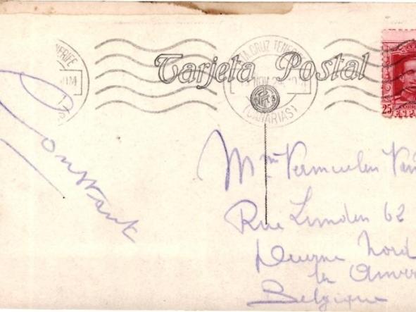 TARJETA POSTAL AYUNTAMIENTO - SANTA CRUZ DE TENERIFE - JG Nº 37  [1]