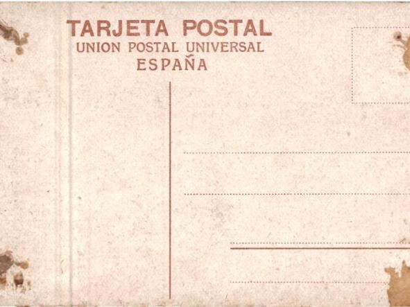 TARJETA POSTAL - EXPOSICION HISPANO AMERICANA - PABELLON REAL - [1]