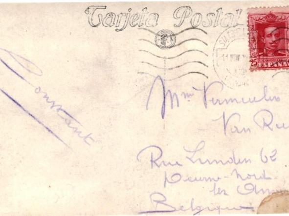 TARJETA POSTAL PLAZA DE LA IGLESIA - SANTA CRUZ DE TENERIFE - JG Nº 25  [1]