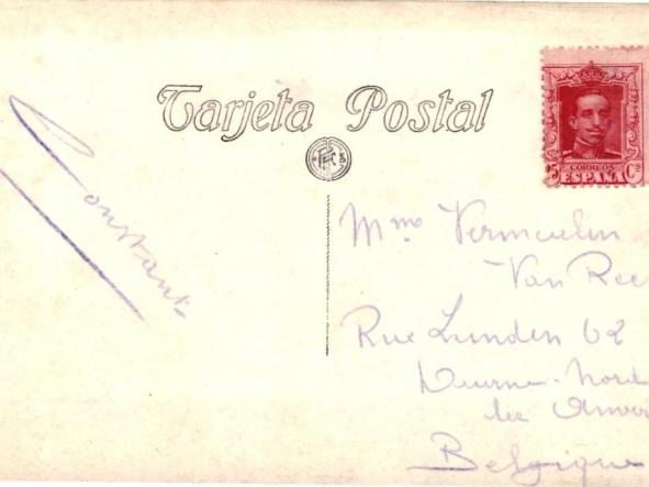 TARJETA POSTAL EL TEIDE DESDE EL PUERTO DE LA CRUZ - TENERIFE - JG Nº  62 - [1]