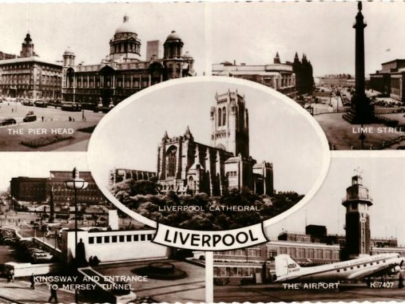 TARJETA POSTAL LIVERPOOL CATHEDRAL  [0]