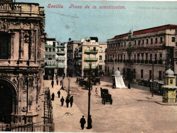 TARJETA POSTAL PLAZA DE LA CONSTITUCION - Nº 2498 - 